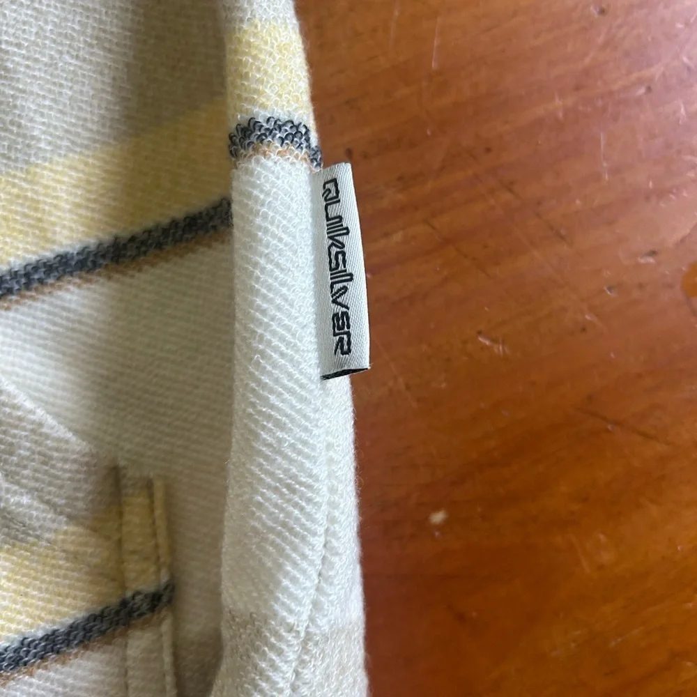 NWT Quick Silver The Great Otway Striped Cotton Hoodie Big Boys XL 18-20 Unisex - Picture 9 of 14